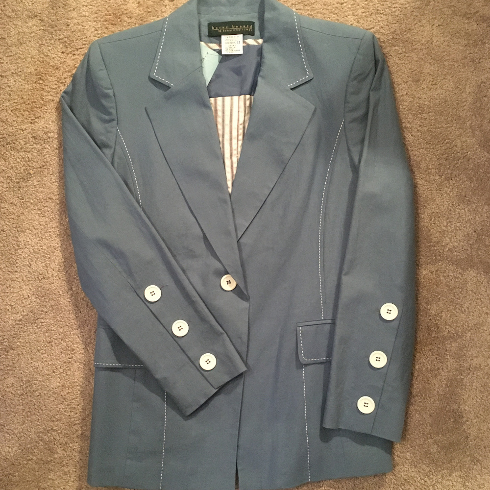 Classic Blue Denim Blazer**REDUCED PRICE**